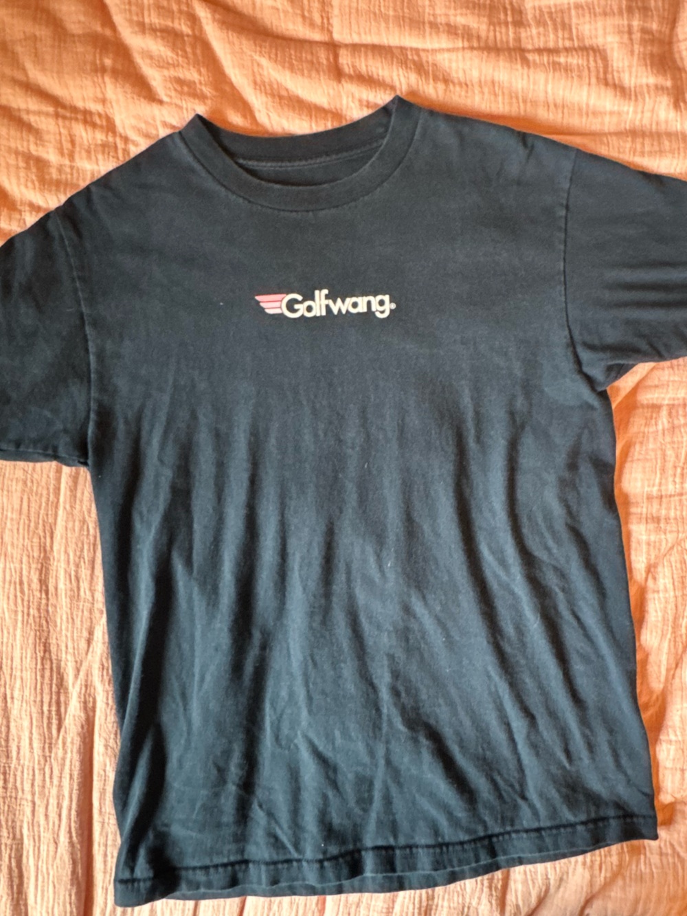 Golfwang Black Logo Tee